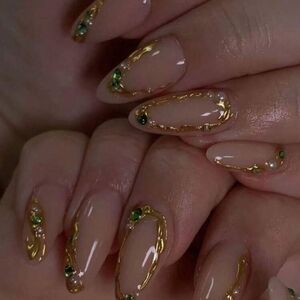 Handmade Nude Press-On Nails